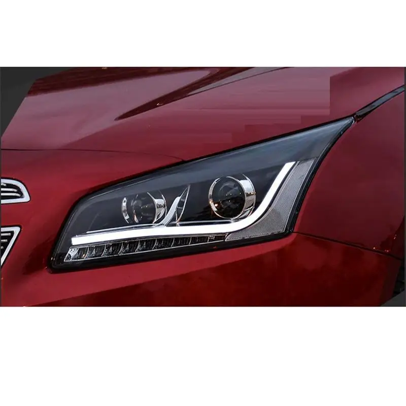 Бегущие Neblineros боковые поворотники Drl наружные Luces Led Para Автомобильные фары в сборе 15 для Chevrolet Cruze