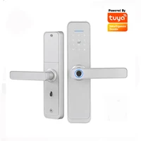 Tuya app Door Fingerprint Lock Wifi Smart Home Door Lock Security Fechadura Digital Door Lock Electronic Password RFID Unlock