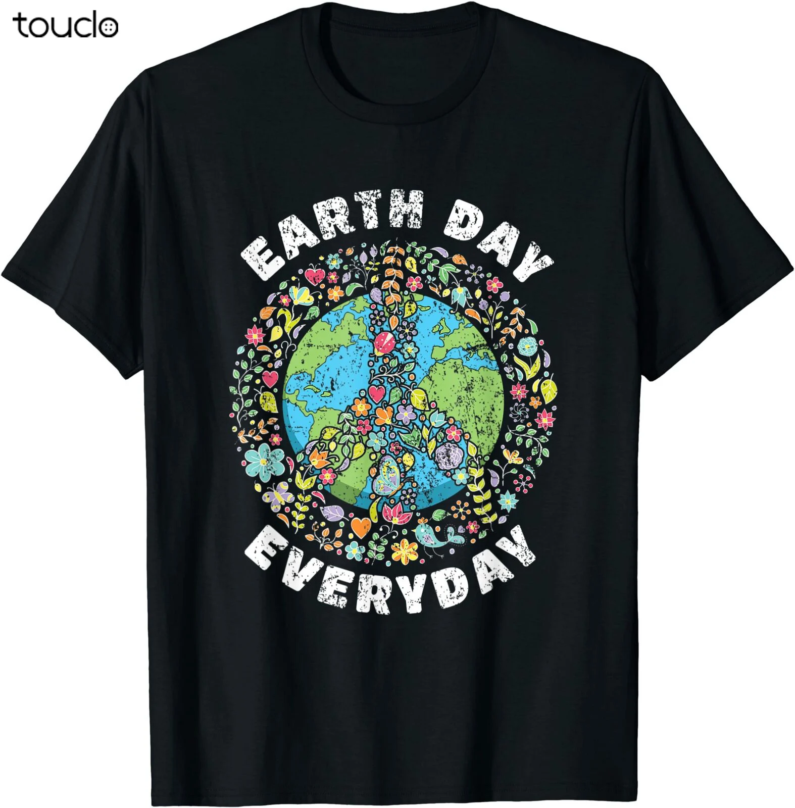 

Черная футболка на День Земли