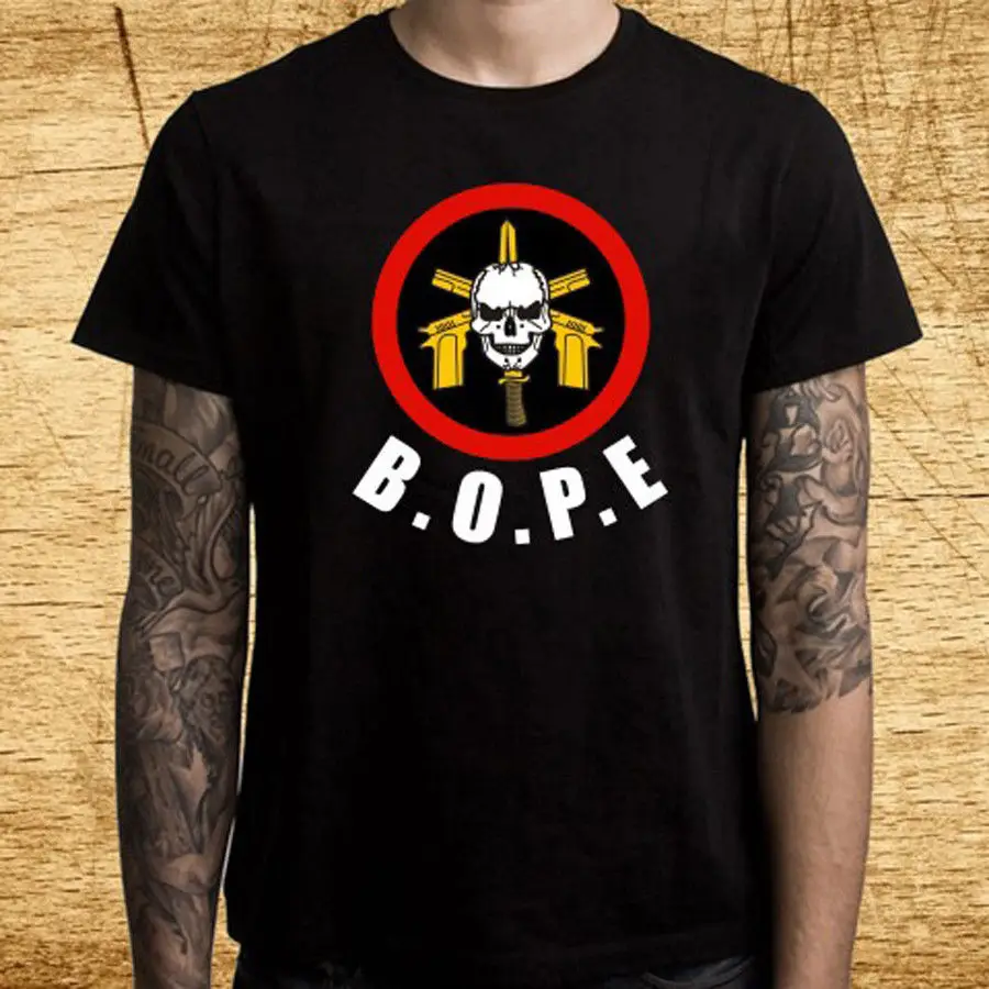 

BOPE Special Forces Logo s T-Shirt Size S M L XL 2XL 3XL harajuku Short Casual harajuku men t shirt