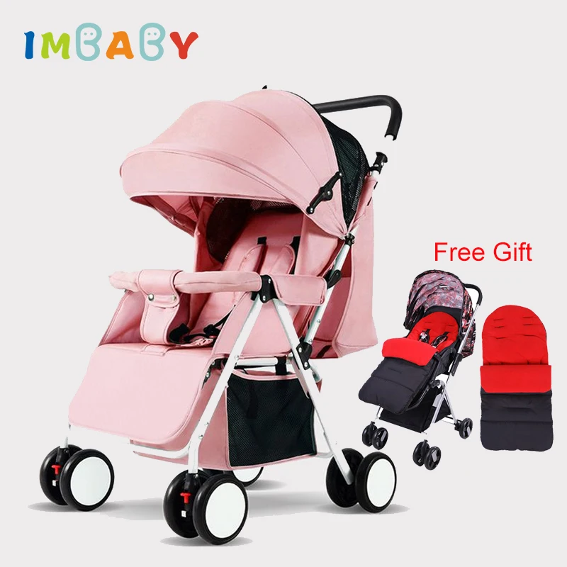 IMBABY ультра светильник детская коляска с теплой ножкой для зимы веса детские