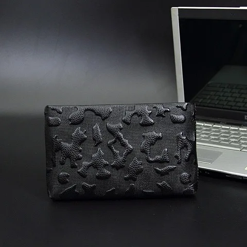 Сумка-клатч мужская из натуральной кожи многофункциональный бумажник воловьей