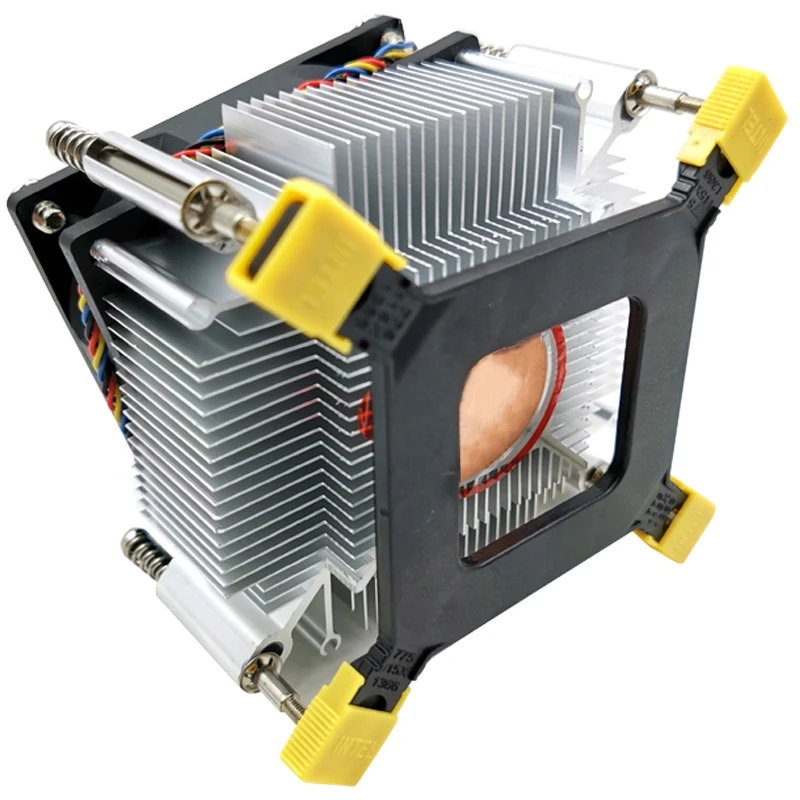 

CPU Cooler Fan Cooling 1366 2011 1155 4-Pin Wire Temperature Control and Speed Control Radiator for X58 X79