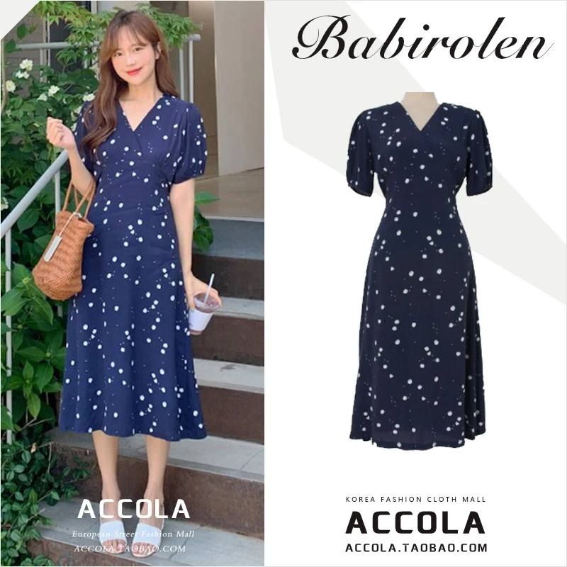 

Платье А-силуэта для французских меньшинств, темпераментное нишевое платье для девушек, облегающая Талия, маленький размер, лето