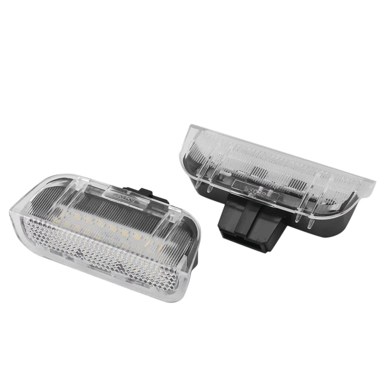 

2Pcs Door Warning Welcome Courtesy Light LED Lamp Decorative Lamp for Golf 5 6 7 Mk5 Mk6 Mk7
