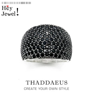 Черное коктейльное кольцо, Европейская мода, хорошие ювелирные изделия для женщин и мужчин, весенний подарок 2020