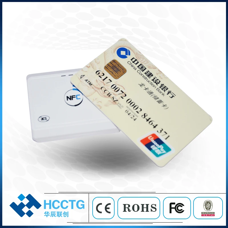 

USB 13.56 MHz RFID NFC Payment Bluetooth Mobile Android Mpos Card Reader ACR1311U-N2