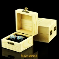 kemstone wooden cufflinks boxescan be packed only 1 pair of cufflinkscfbox007
