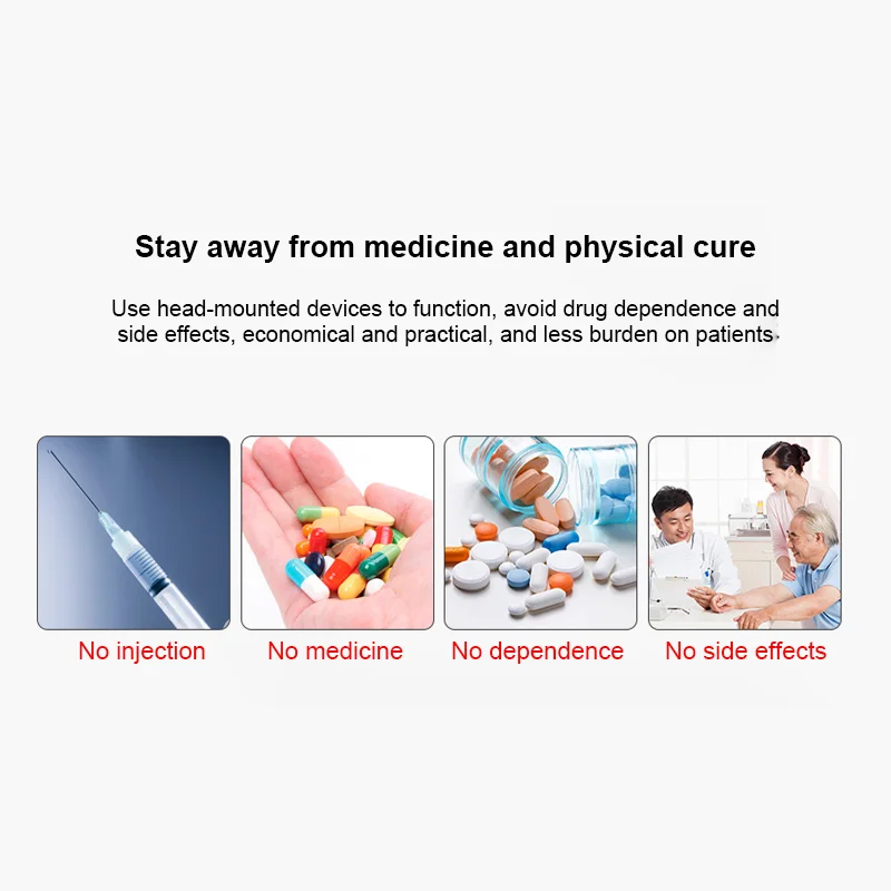 Электрический массажер для головы монитор сна устройство массажа терапия