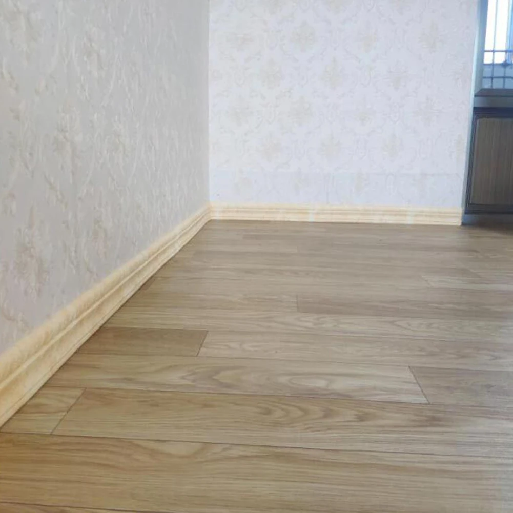 Durable Self-Adhesive PVC 3D Skirting Sticker Foot Line Frame Wall Decal Background Home Decor for TV Lines | Дом и сад