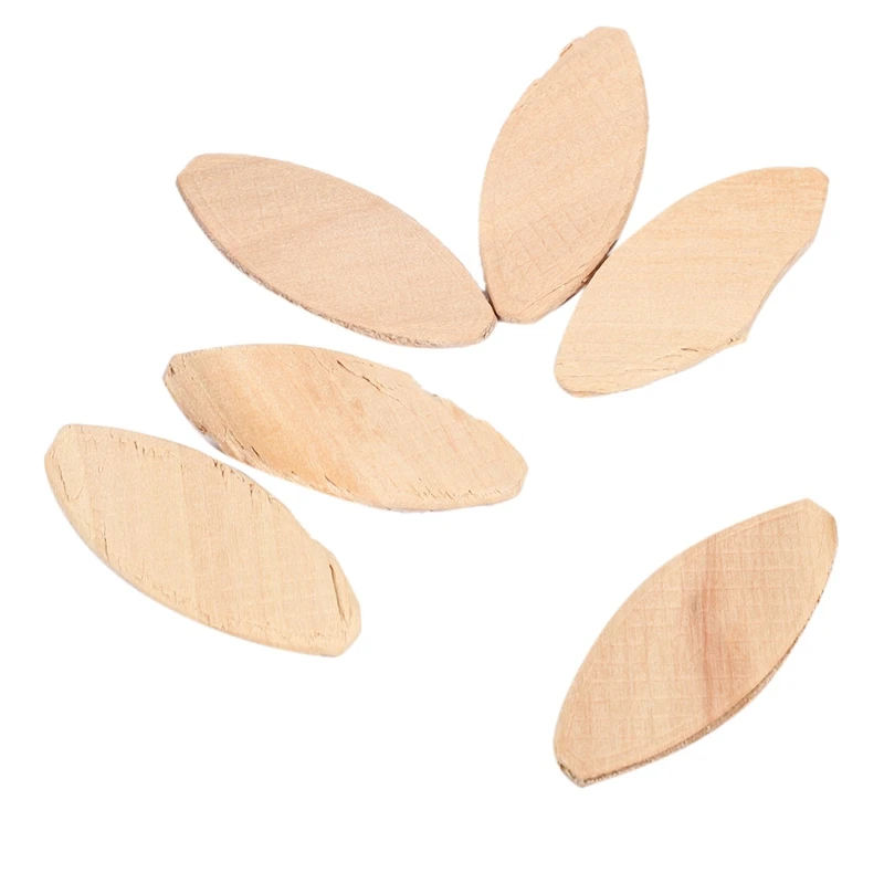 200Pcs Assorted Wood Biscuits for Tenon Machine Woodworking Biscuit Jointer No.20 & No. 0 Promotion | Milling Cutter