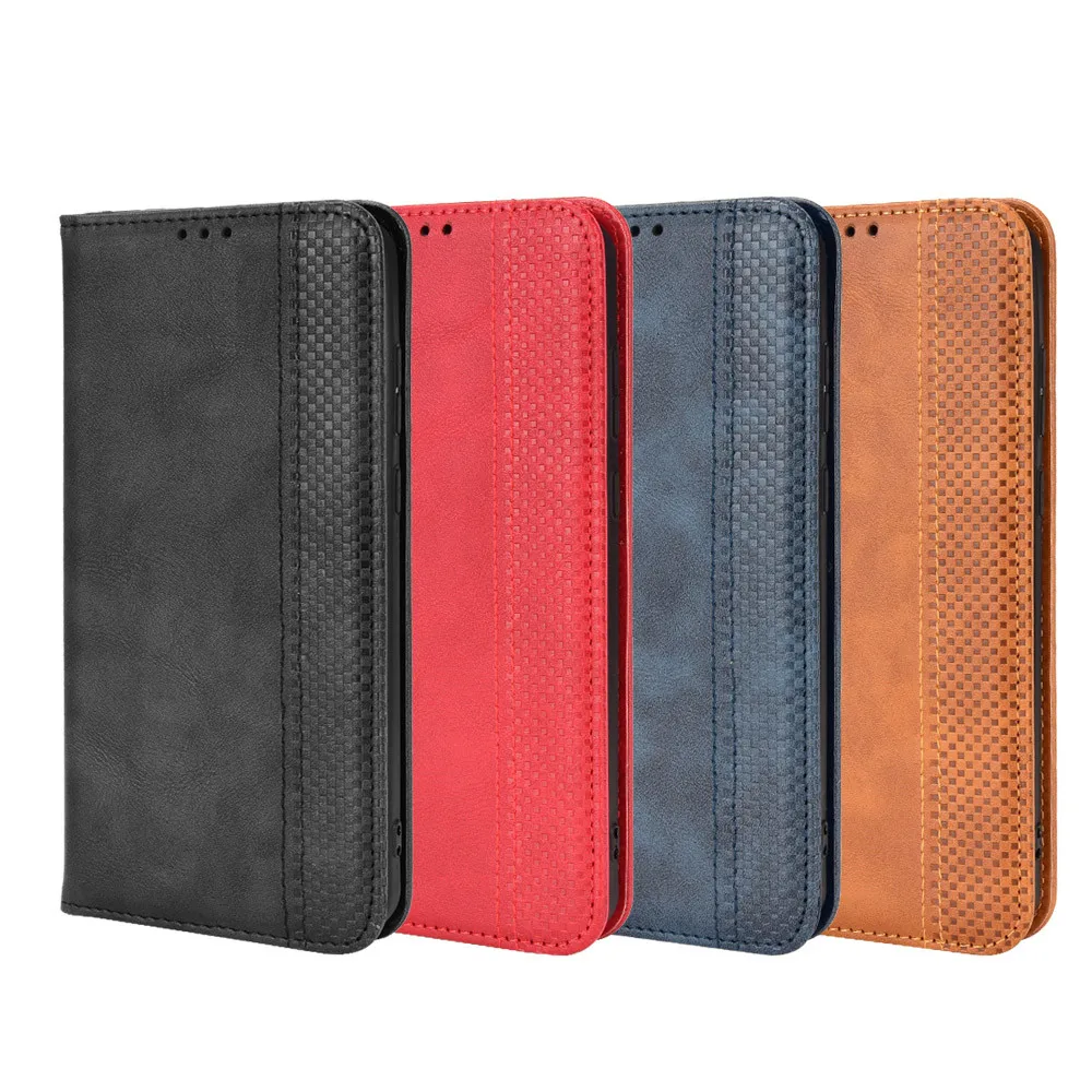 For TCL 20B Case Luxury Flip PU Leather Wallet Magnetic Adsorption 20 B TCL20B Phone Bags