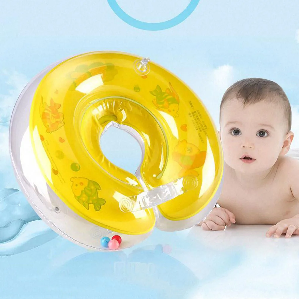 1 шт. детское летнее кольцо для шеи Надувное плавающее купания аксессуары