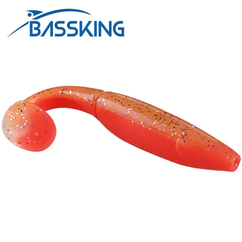 

BASSKING 131mm 22.7g T-tail Lure Silicone Soft Bait Swimbait for Bass Fishing Isca Artificial Para Pesca Leurre Souple Peche