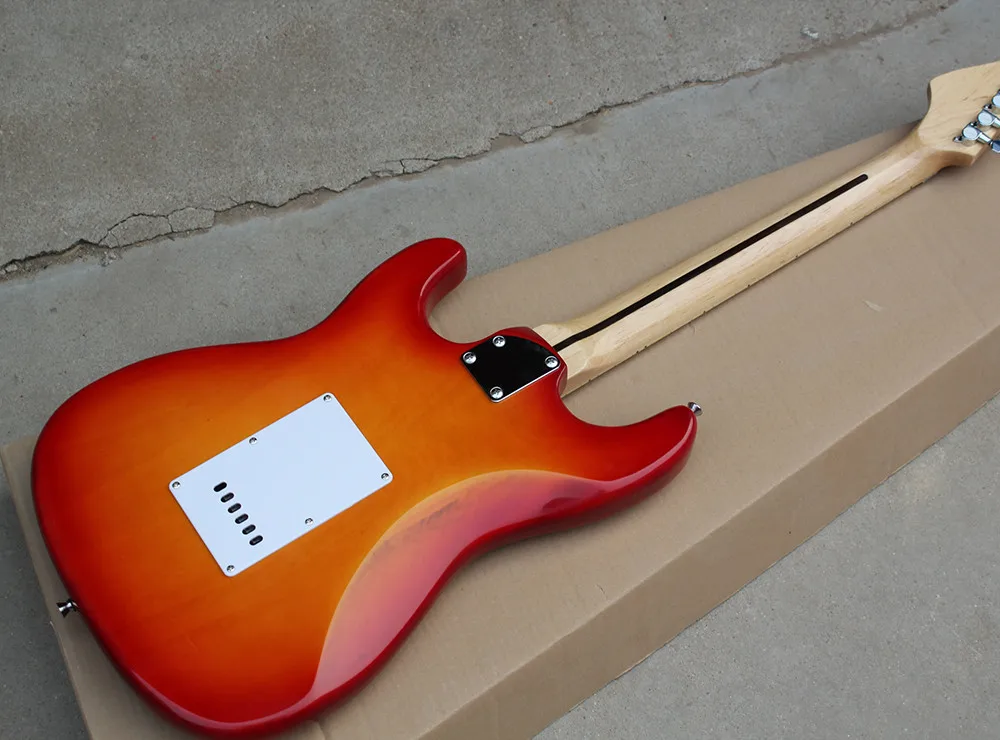 2021. Высококачественная электрическая гитара Floyd-rose st серебряная фурнитура