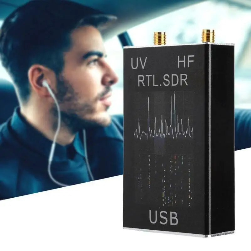 Радиоприемник 100 кГц-1,7 ГГц Полнодиапазонный UV HF RTL-SDR Настройщик USB приемник/R820T+ 8232 радио