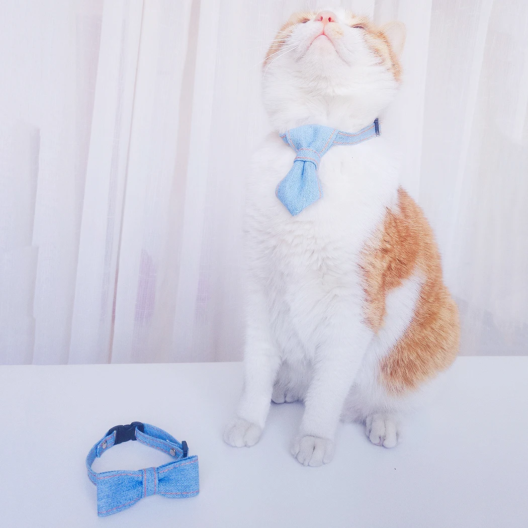 3 шт. галстук для животных набор декоративный регулируемый собаки бабочка