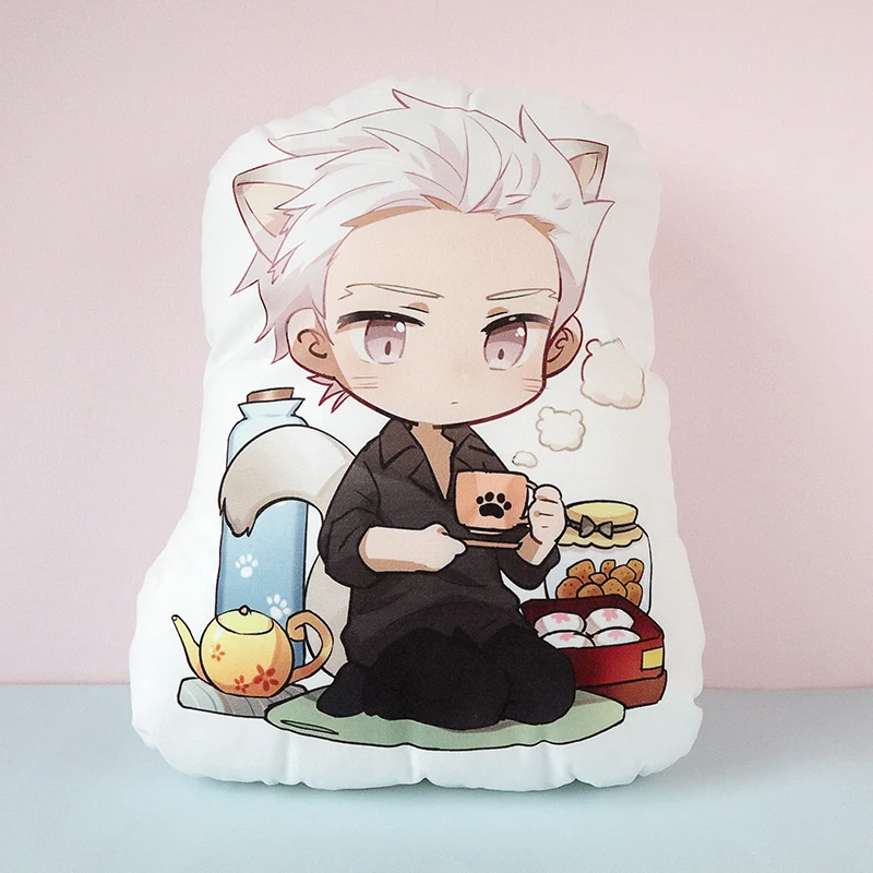 Chacha Аниме Fate/Grand Order Gilgamesh Cu Chulainn Chacha Косплей короткая мягкая игрушка подушка набивная подушка для игрушек Рождественский подарок - Цвет: Chacha