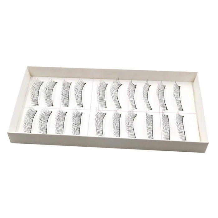 10 пар корейских накладных ресниц длинные густые Мягкие Накладные ресницы ручной