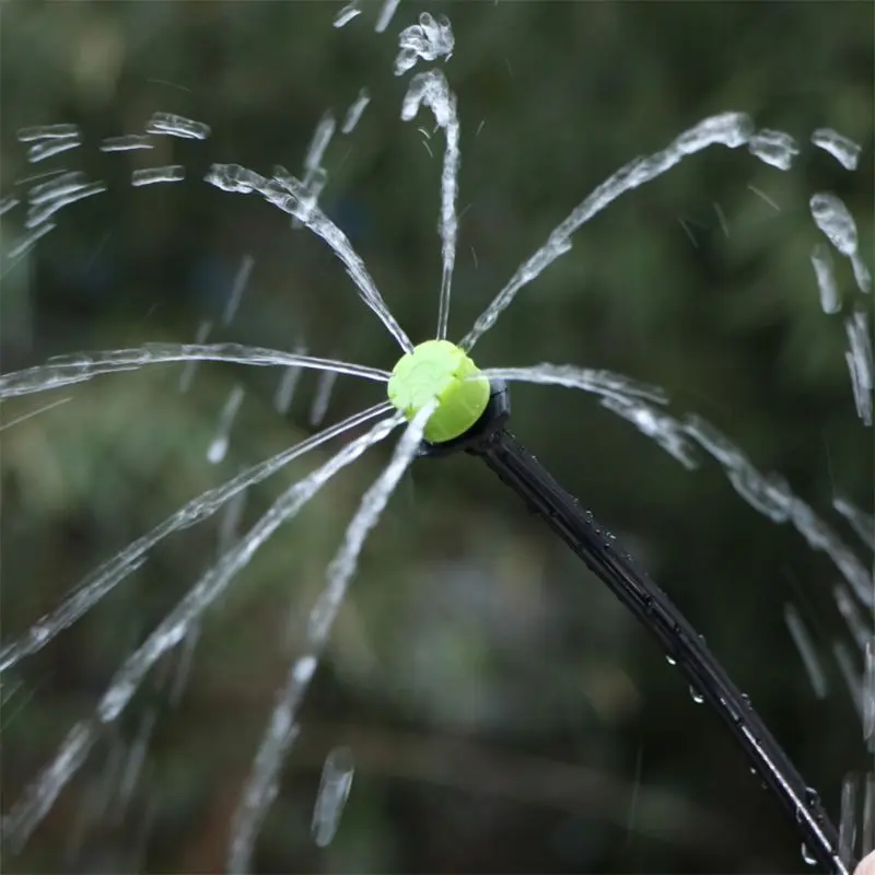 

1/4Inch Adjustable Micro Drip Irrigation System Watering Sprinklers Anti-Cloggin
