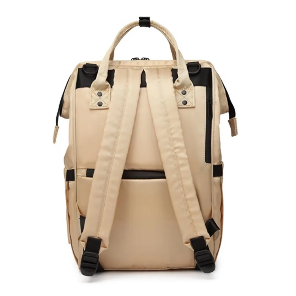 Розовые водонепроницаемые сумки для детских подгузников многофункциональная