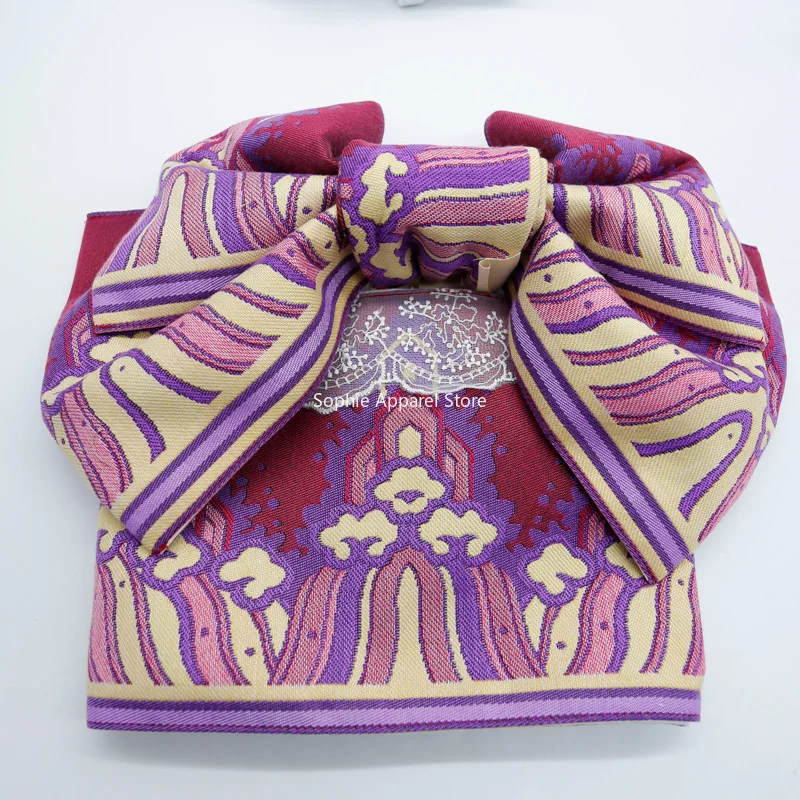 Традиционное кимоно в японском стиле юката пояс Оби Женский цветочный принт с