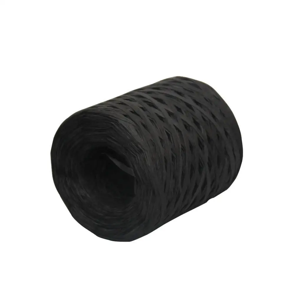 

Бумажная лента из рафии 200 метров, декоративная Свадебная веревочная лента для натуральной бумаги, шпагат для подарков, вечеринок, Пасхальная упаковка, упаковка для рукоделия