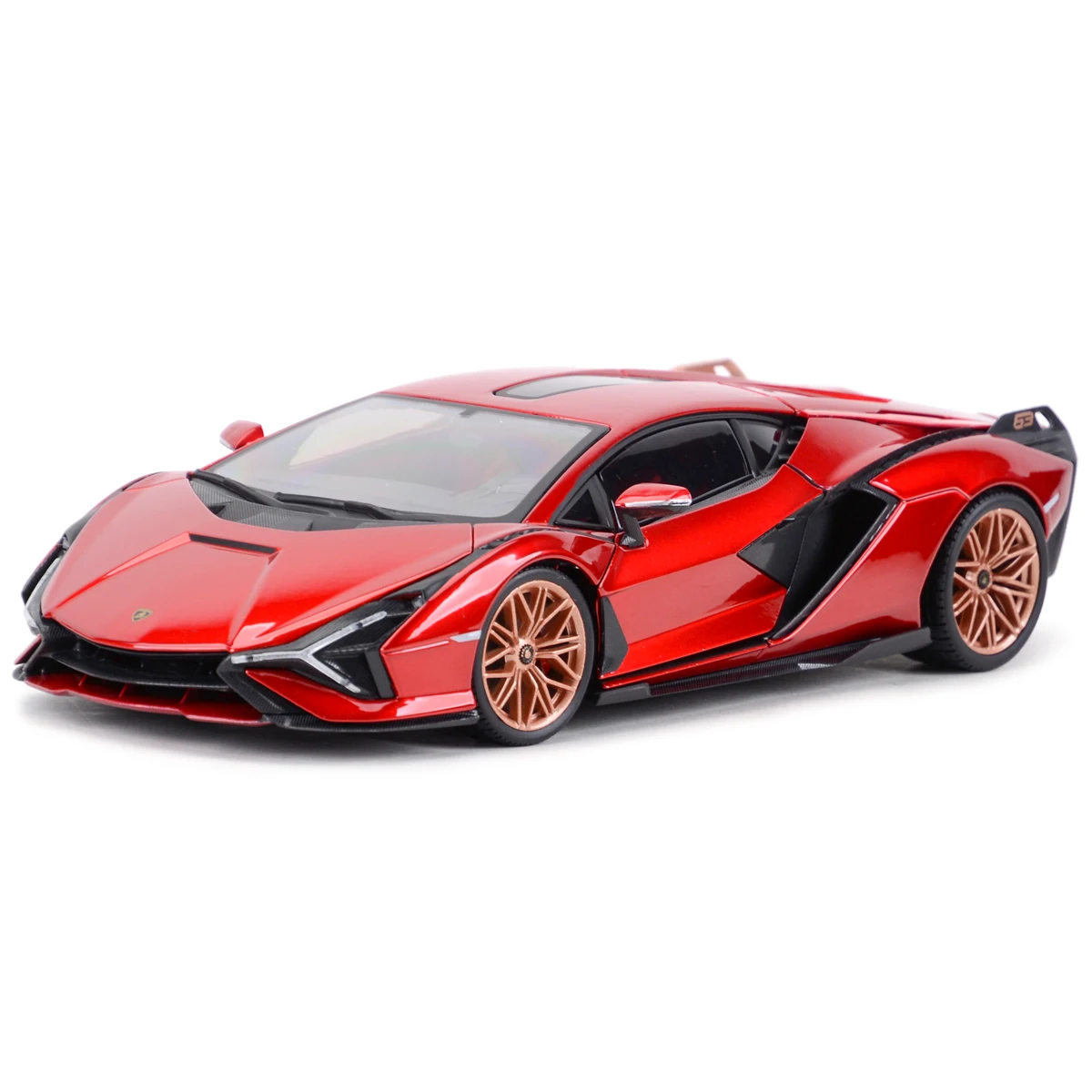 Bburago 1:18 Lamborghini-Sian FKP 37 спортивный автомобиль статический литой Коллекционная