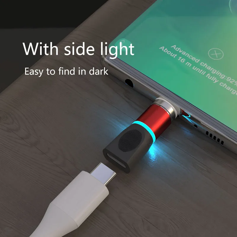 Магнитный адаптер CANDYEIC USB Type C для Samsung S10 S9 plus Note10 9 C9pro A50 A40 A30 LG G8 G7 V30 Nexus 5X магнитное