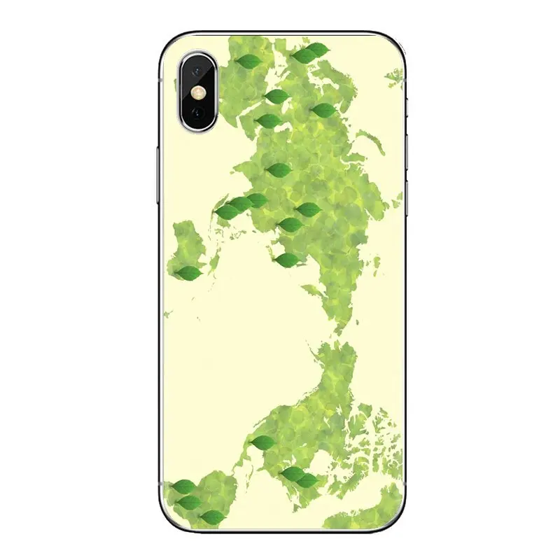 Антикварные обои с картой мира для iPhone XS Max XR X 4 4S 5 5S 5C SE 6 6S 7 8 Plus Samsung Galaxy J1 J3 J5 J7 A3 A5