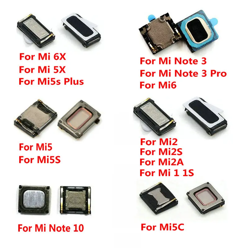 Новинка, Встроенные наушники, верхняя гарнитура для XiaoMi Mi Note 10, 3, 2, 6X, 5X, 6, 5, 5C, 5S Plus, 2A, 2S, 1, 1S