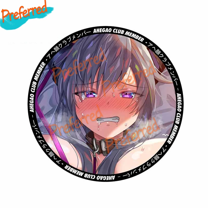 

Beautiful Decals Exterior Accessories Anime Scratch-Proof Car Sticker Sunscreen Decal Waterproof Vinyl Material Decoration