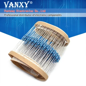 100 шт. 470 Ом 14 Вт 470R металлический пленочный резистор 1%