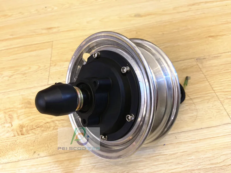 5-дюймовое колесо с интегрированным мотором может поместиться в шину 12 дюймов или