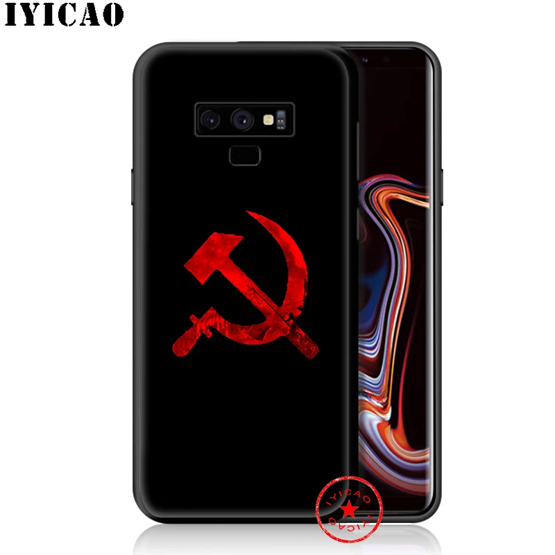 IYICAO Русский Флаг с медведем мягкий чехол для samsung Galaxy S10e S10 S9 S8 Plus S6 S7 Edge Note 10 9 8 TPU |