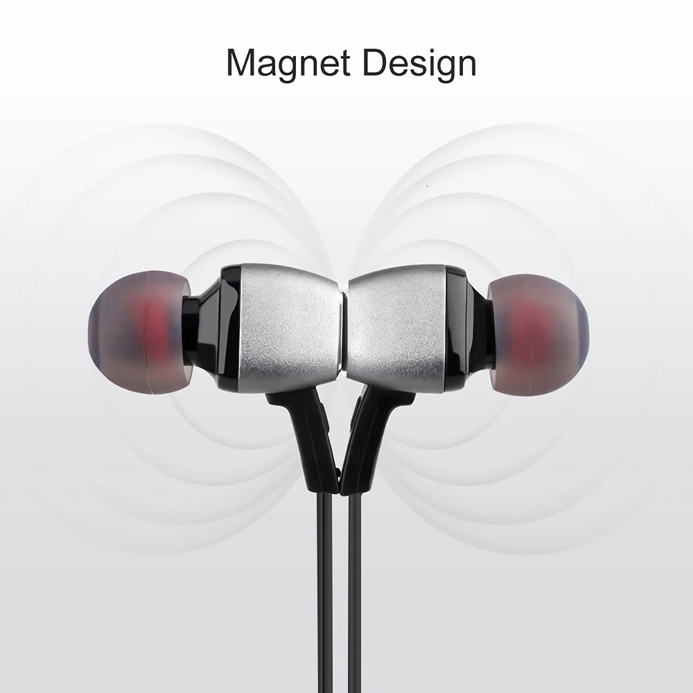 Bluetooth спортивные наушники-вкладыши беспроводные магнитные стерео наушники с