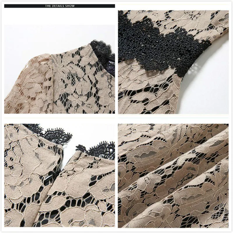 2021 элегантное винтажное длинное платье кружевное для женщин плюс размер 5xl