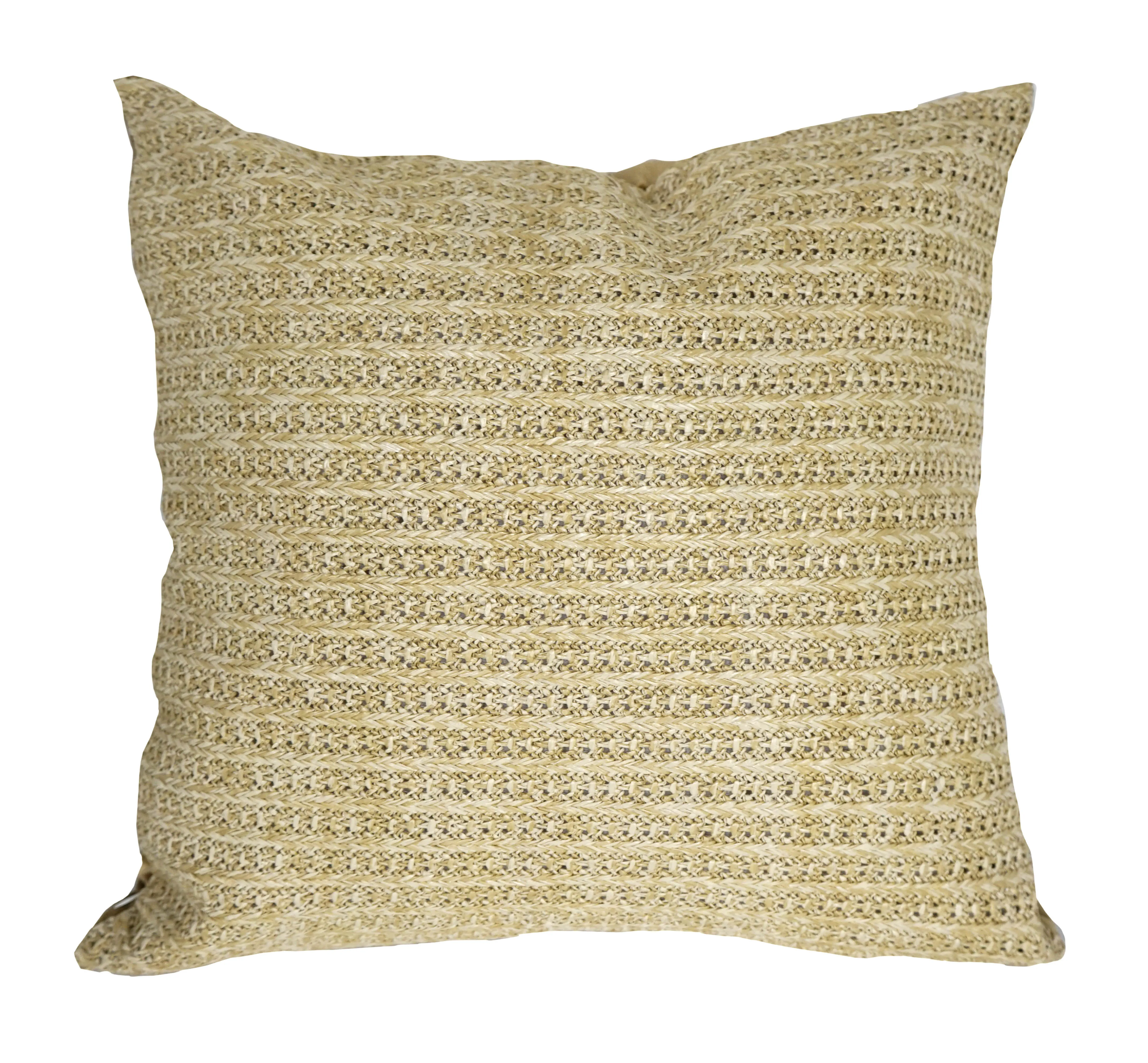 Бохо чехол для подушки соломенная Свадебная наволочка винтажное украшение