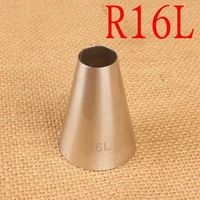 r16l large round round cream cookie decorating mouth 304 stainless steel baking diy tools large