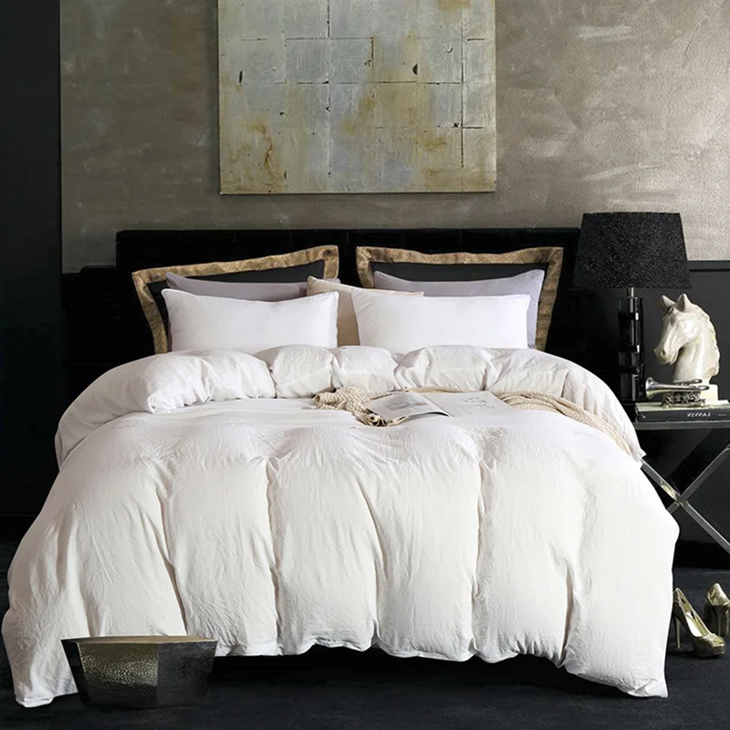 Домашний текстиль Комплект постельного белья однотонные наборы пододеяльников