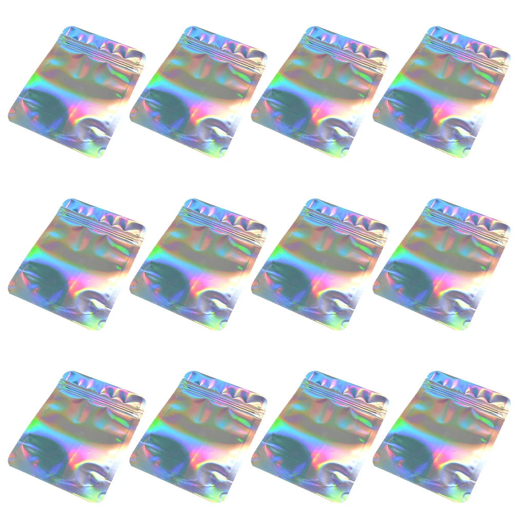 

100 шт. компактные зернистые пакеты, сумка для хранения ювелирных изделий, самозакрывающийся пакет для хранения