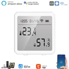 Цифровой термометр-гигрометр Tuya с ЖК-дисплеем