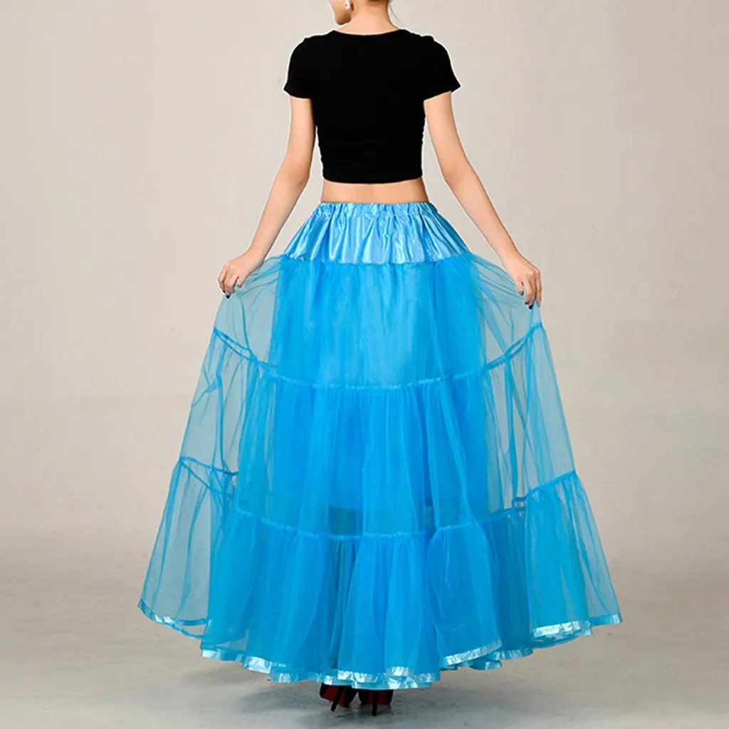 SAGACE хит продаж 2020 для взрослых женщин высокая талия одноцветная юбка-пачка Mnini