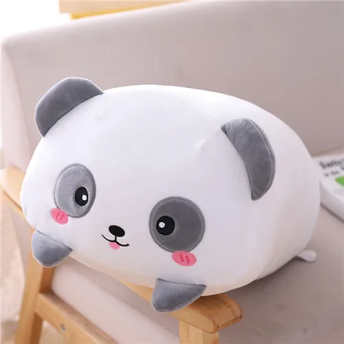panda 9 видов стилей животное, милый динозавр, свинья, кошка, медведь, плюшевая игрушка, мягкая мультяшная панда, хомяк, слон, олень, мягкая кукла, детская подушка, подарок - Цвет: panda