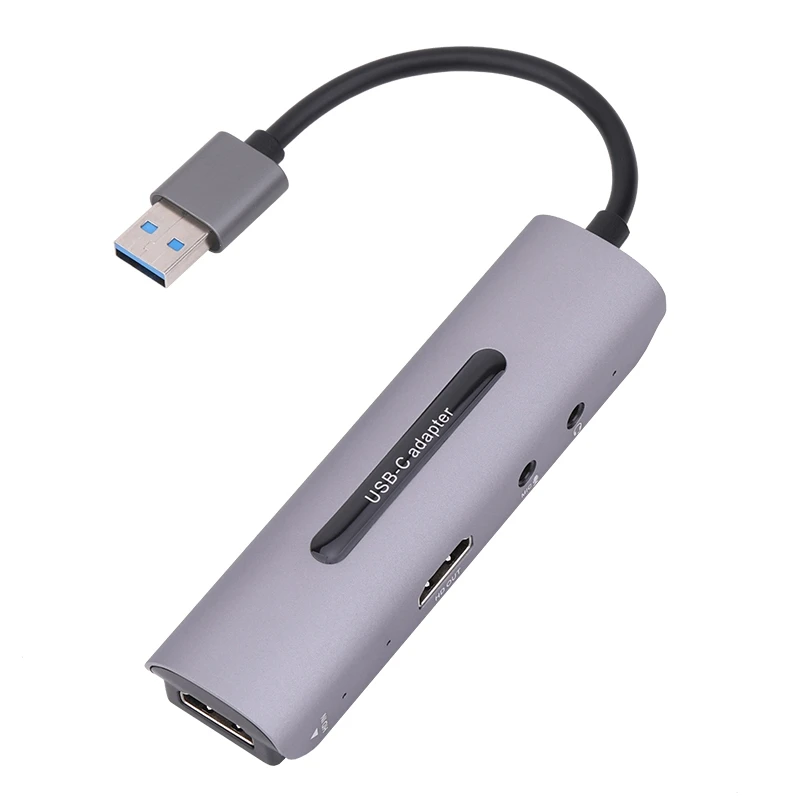 Карта захвата Z39 HDMI/F + MIC на Audio USB 4K Поддержка игр Windows Android Linux и MacOS т. д.|Карты видео-