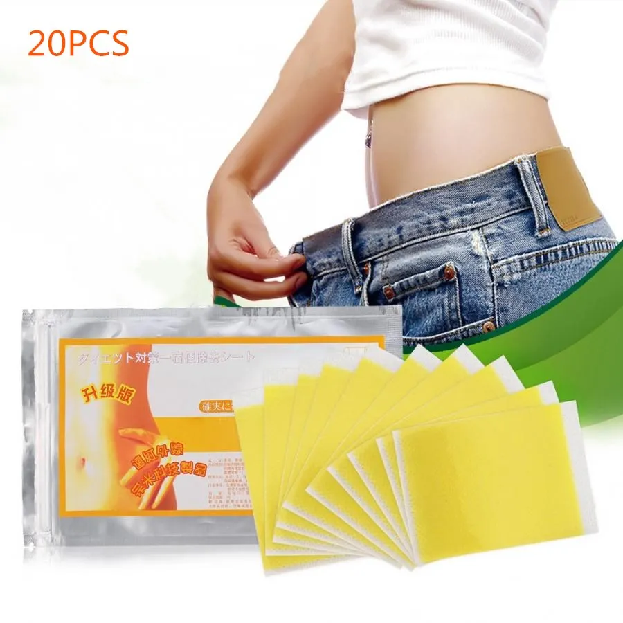 20 шт. пластыри для похудения сжигание жира токсины устранение сна наклейки