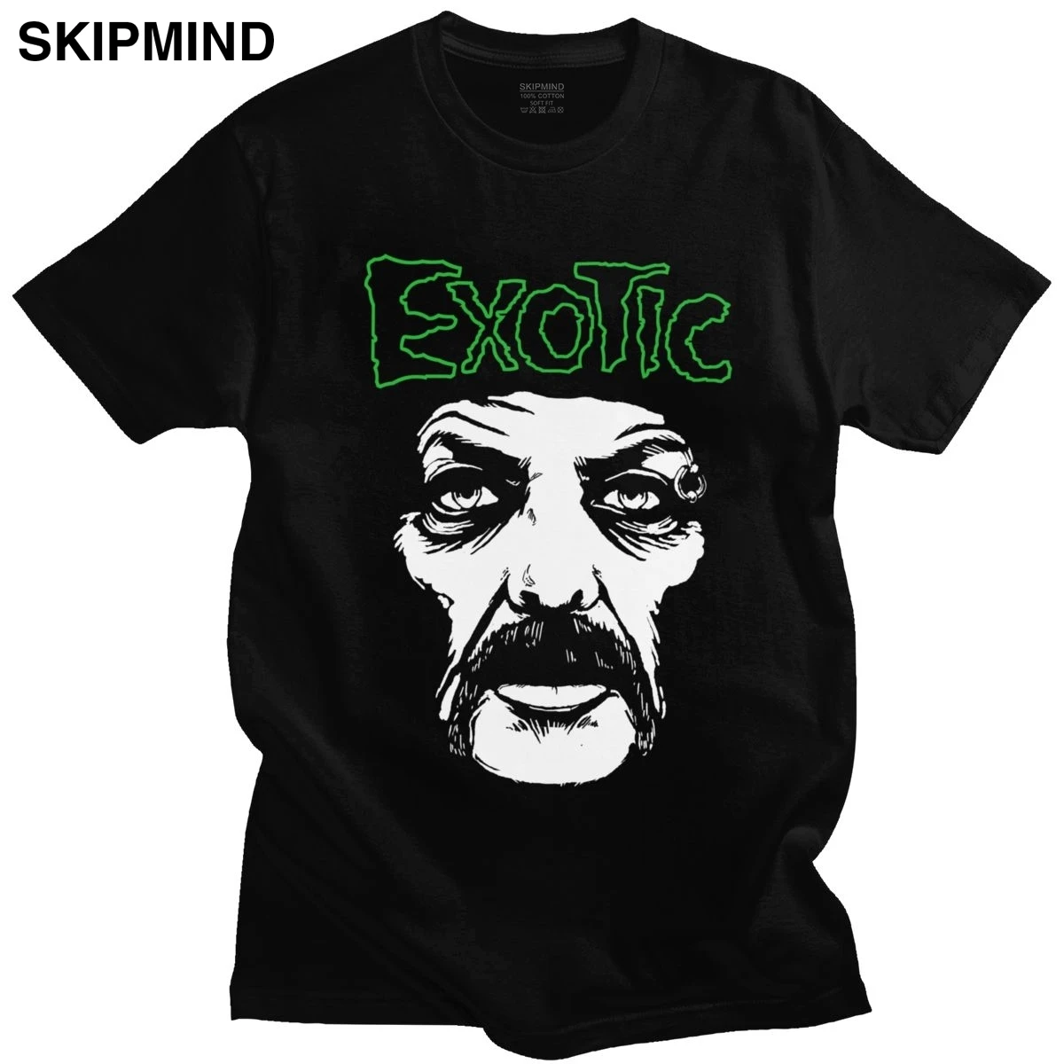 

Футболка мужская хлопковая с коротким рукавом, уличная одежда с изображением короля тигра, экзотическая рубашка Джо, экзотическая, с надпис...