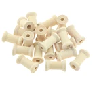 1510 шт. Деревянные нити, катышки, Натуральные Цветные катушки, оси намотки 27x16 мм, DIY игрушки, домашнее украшение, деревянные поделки ручной работы