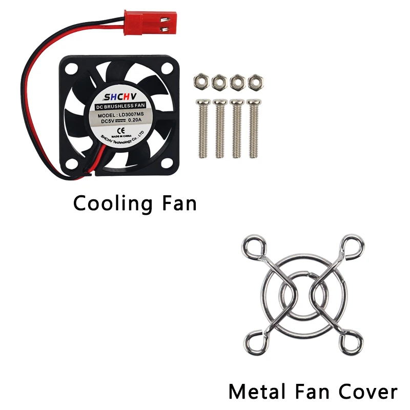 Чехол Raspberry Pi 4 Модель B 9 слоев акриловый чехол прозрачная коробка черный корпус