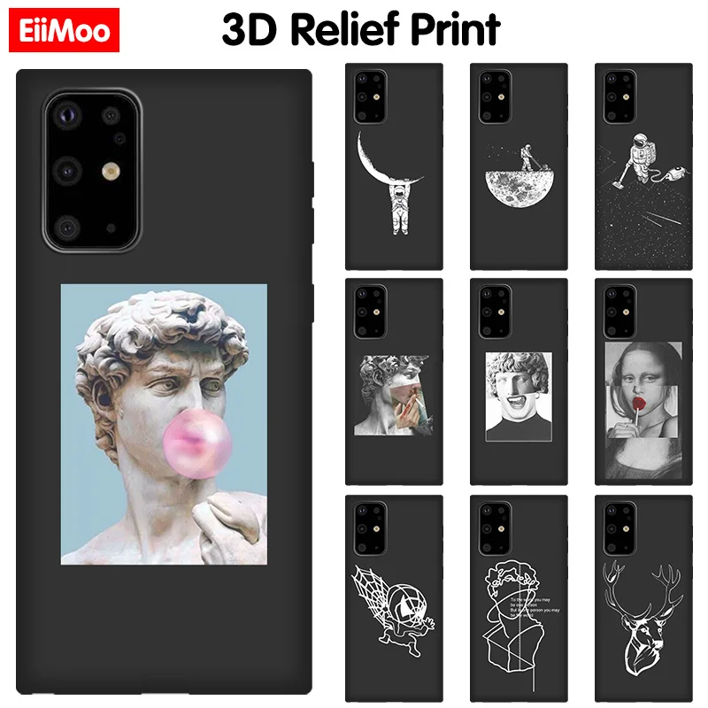 Фото EiiMoo 3D рельефные тонкие телефонные чехлы для Xiaomi Redmi Note 4 5A 6A 4A 4X 5 Plus 6 9AT K20 Pro ТПУ